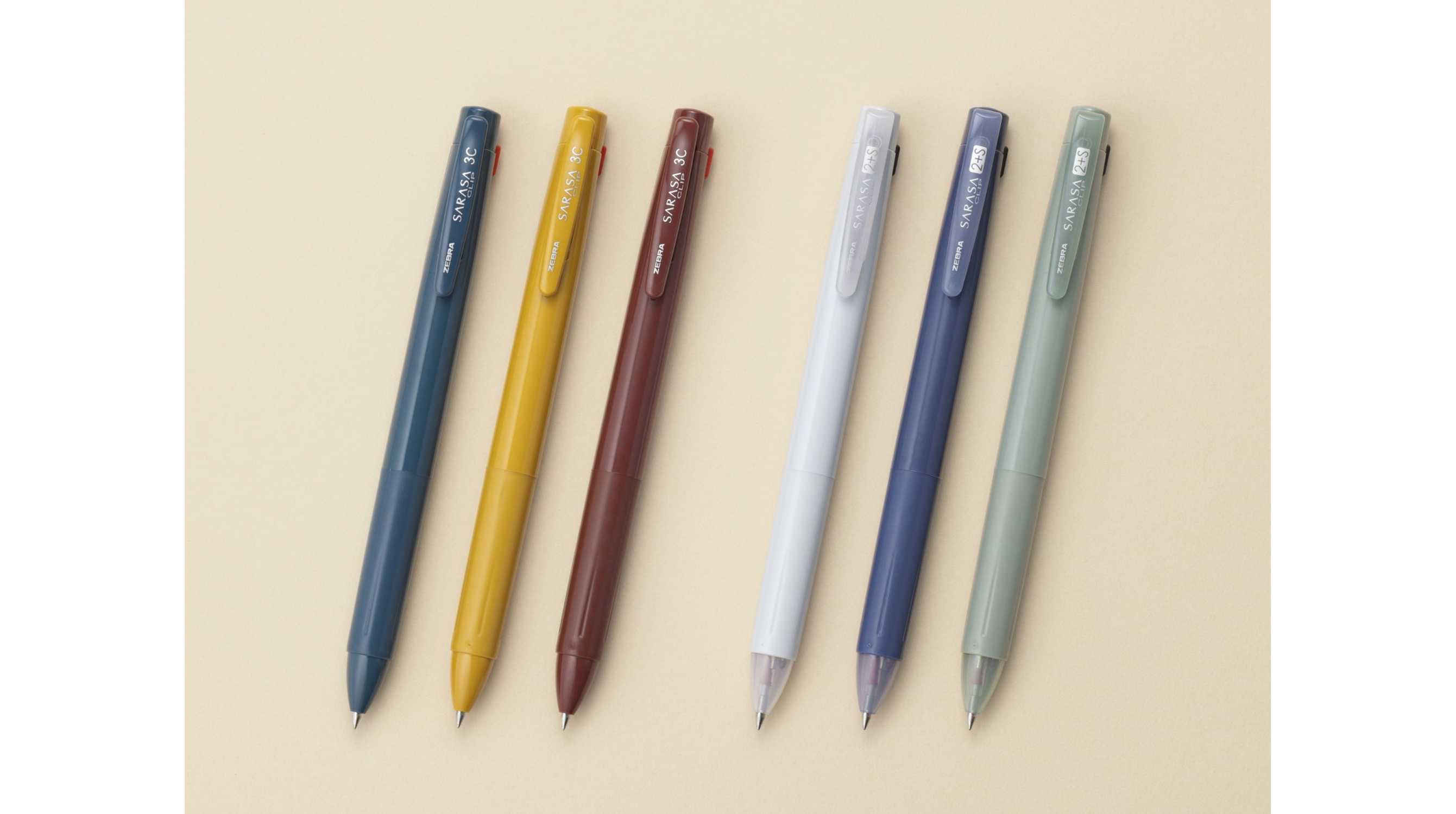 いよいよ手帳シーズン到来！
SARASAシリーズの多色多機能ペンから手帳に合う限定ボディカラー登場
「サラサクリップ3C/2+S レトロ・シック」8月6日に数量限定発売