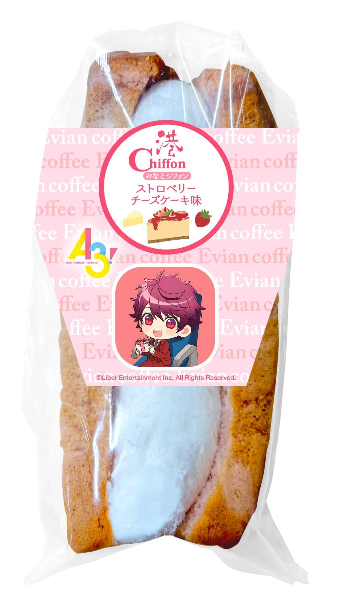 7_港シフォン_ストロベリーチーズケーキ