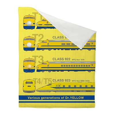 掛け布団カバー 歴代ドクターイエロー柄