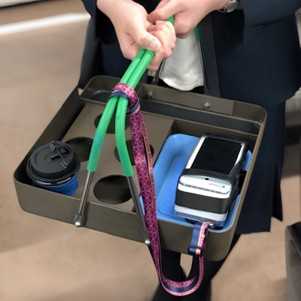 パーサー業務で使用しているところ（ストラップ）