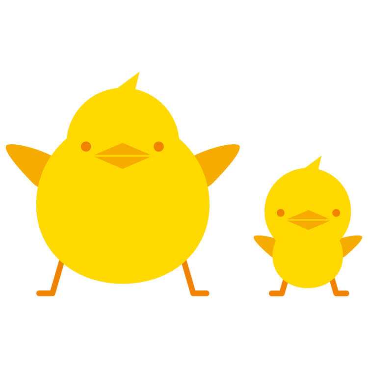 TOICAのひよこ