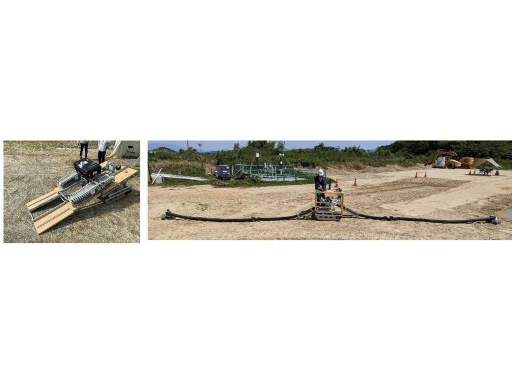 土砂災害に対応するロボットシステム開発　11月27日、機材を組み替えて調査・復旧のデモ実施 -- 大阪工業大学